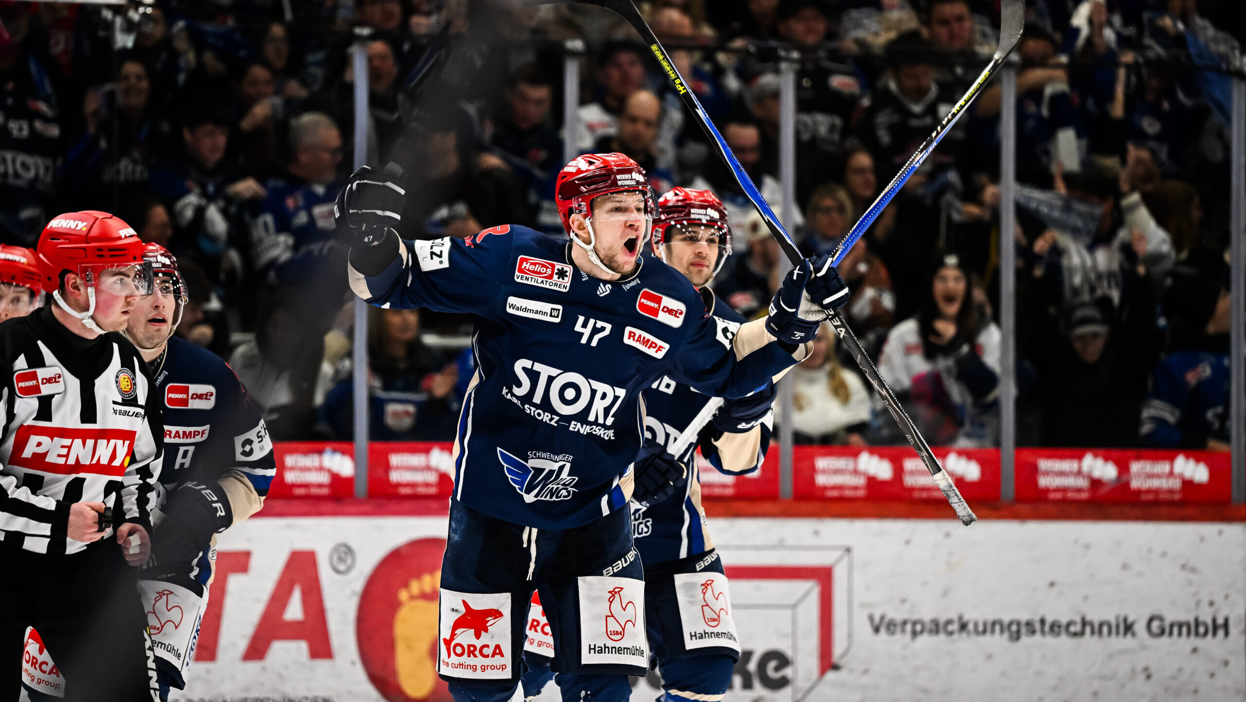 Alexander Karachun jubelt weiter in Schwenningen